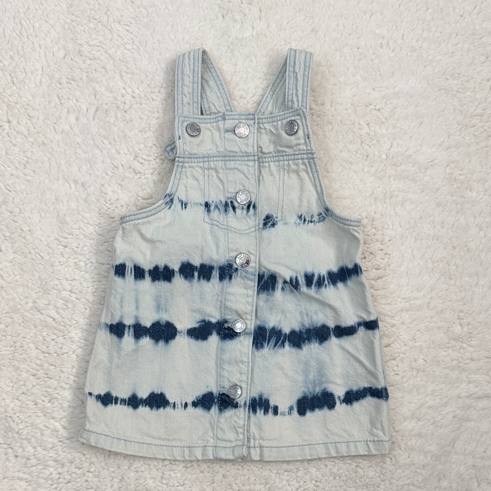 GAP Kids Tie-Dye Denim Overalls